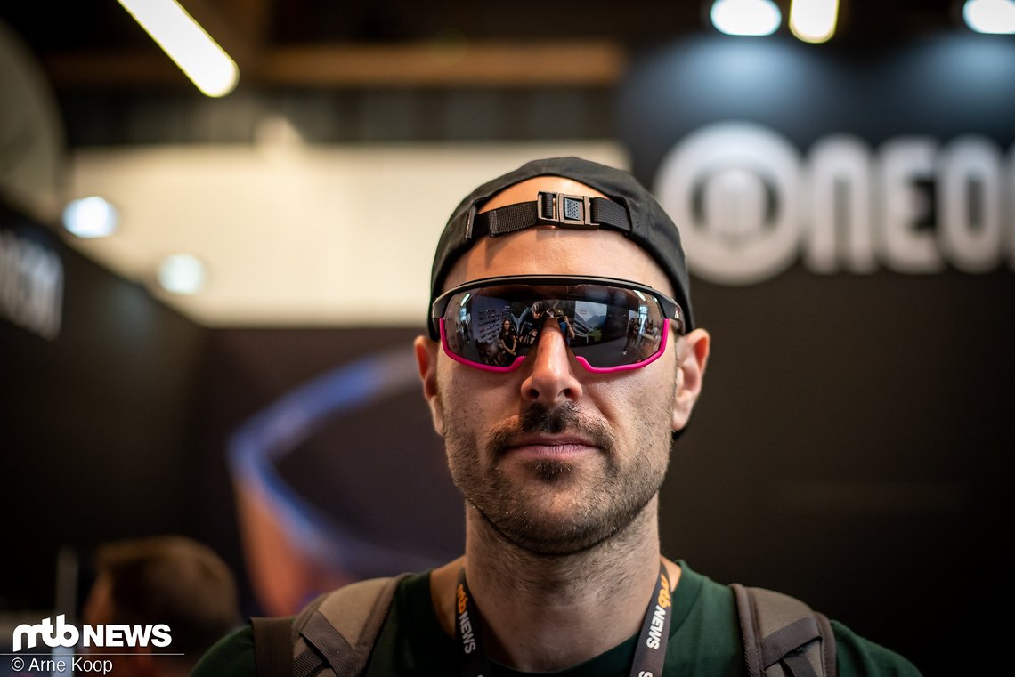 Mitch Trail-Eye Biernoth kann das tragen: Die Evil Eye-Brille für den MTB-Sport.