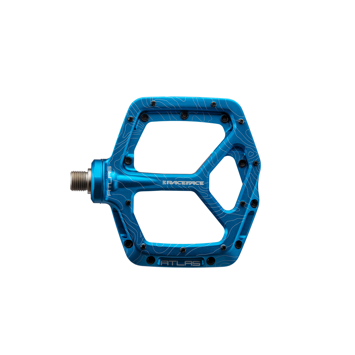 22 Atlas Pedal Top Blue
