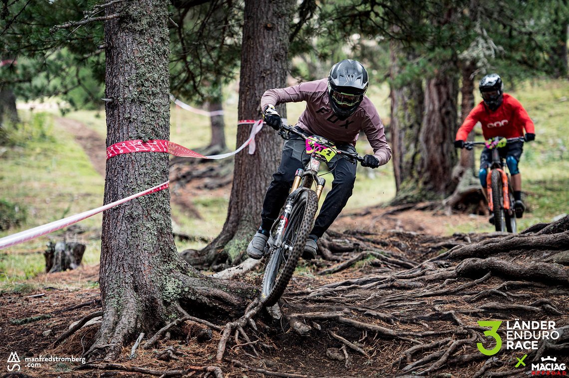 Der Haideralm-Trail war die wohl forderndste Stage des gesamten Wochenendes