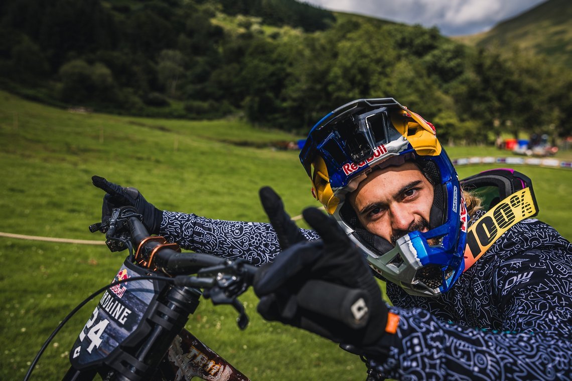 Gute Laune bei Jonny Salido …