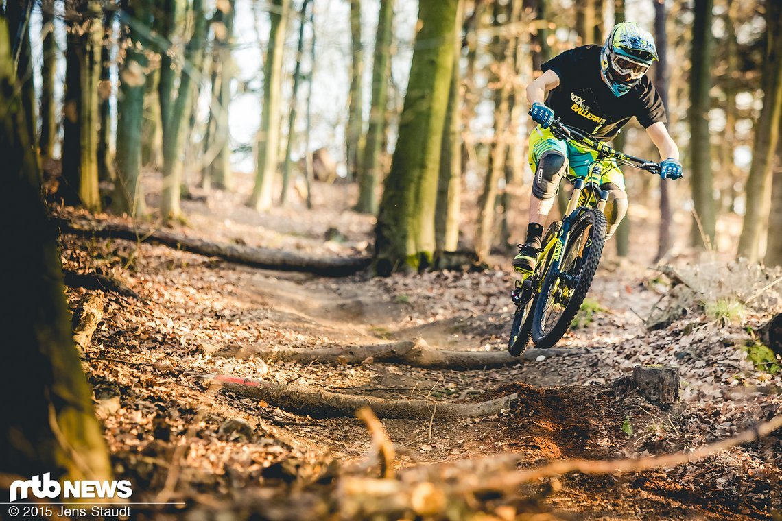 Wellen lassen sich gerne komplett springen