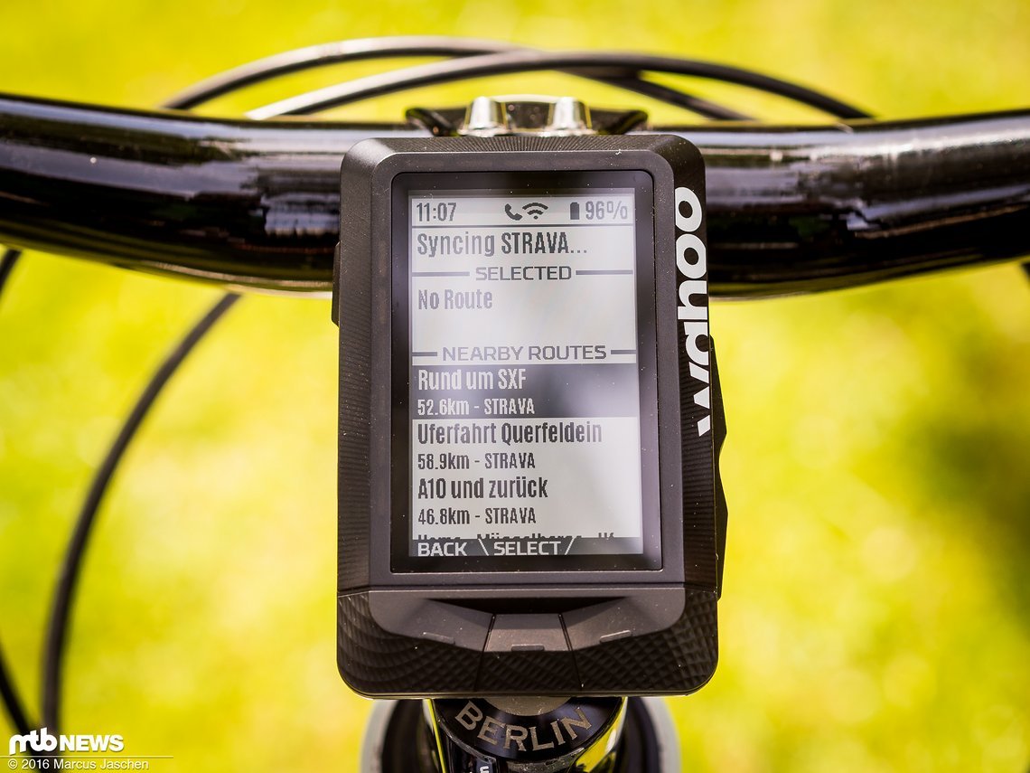… mit Strava …