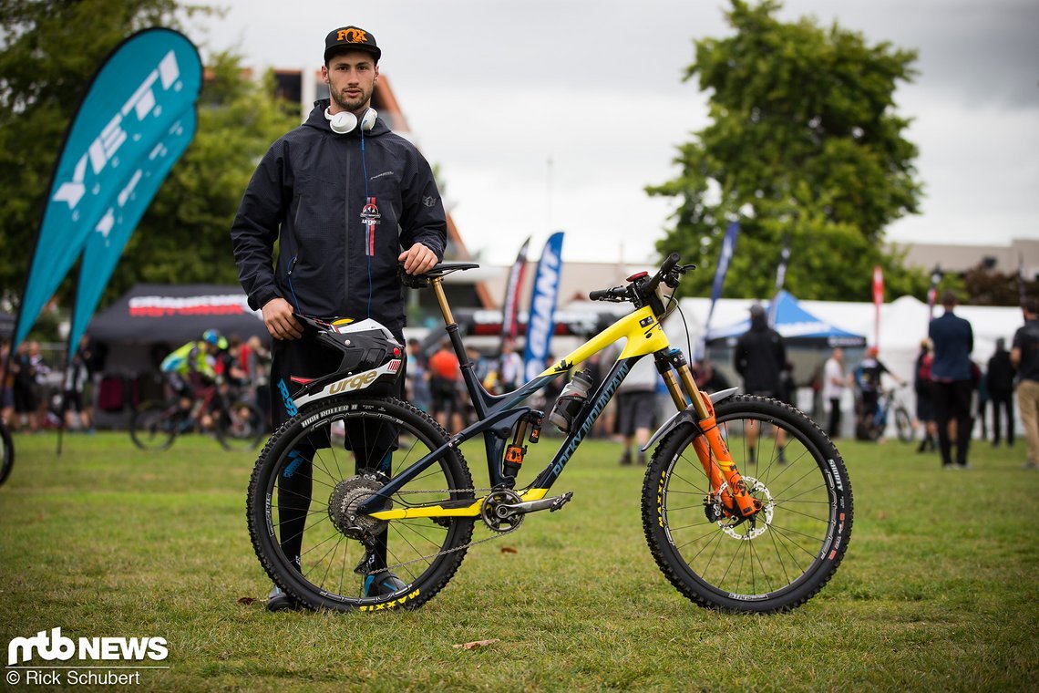 Florian Nicolai und sein Rocky Mountain Slayer