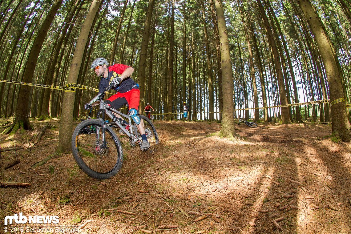 Innenlinie im Training auf Stage 2