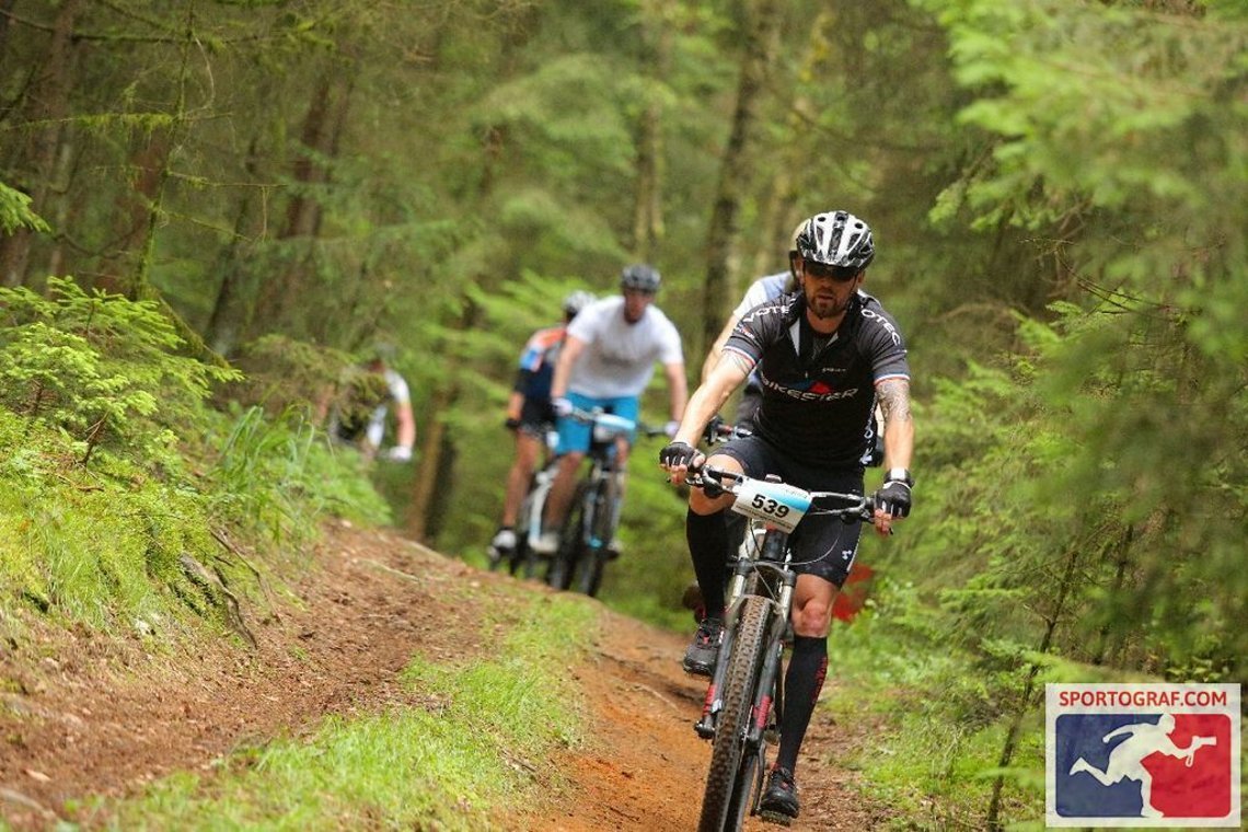 Im Pulk durch den Wald