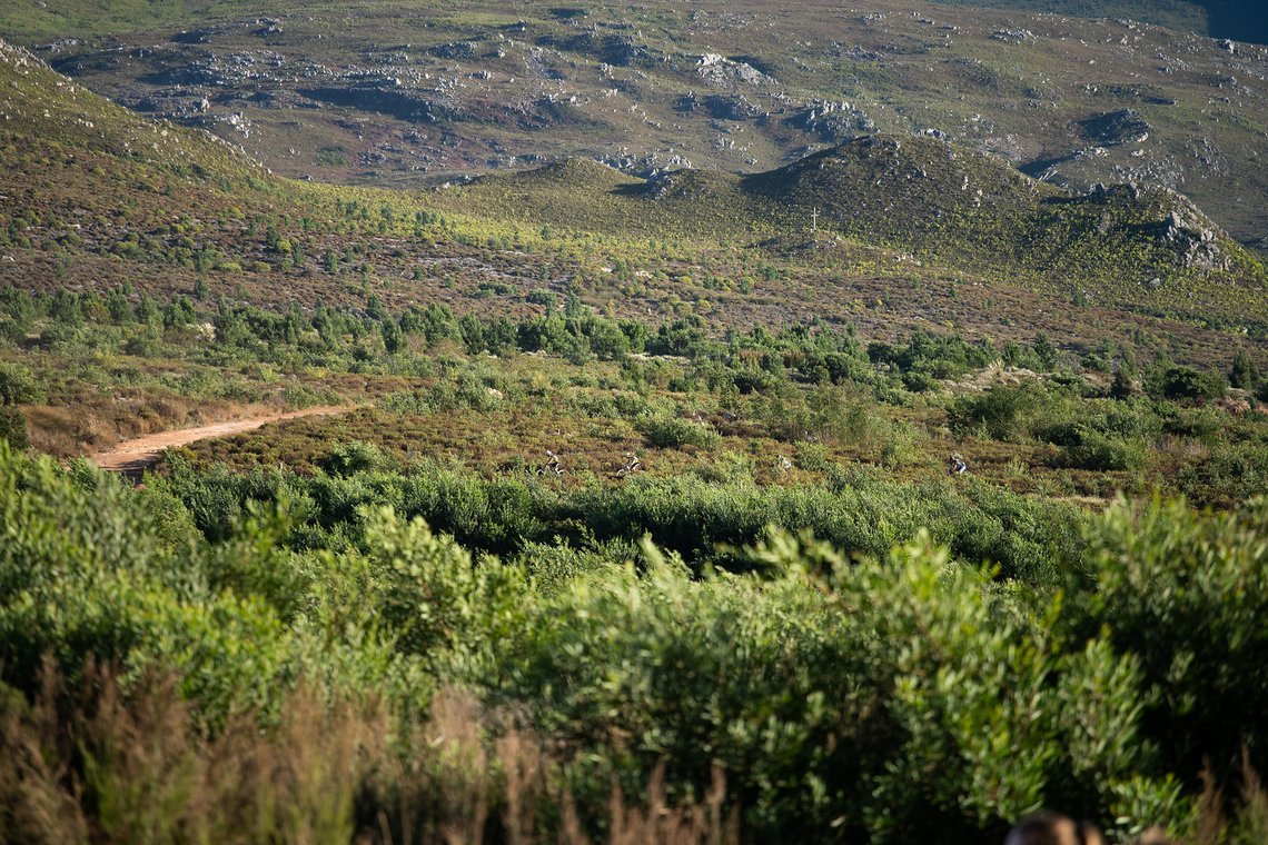 Es wechseln sich mal wieder fireroads und Trails in unglaublicher Landschaft ab. Nur schade, dass ich während dem Rennen keine Zeit habe es zu genießen.