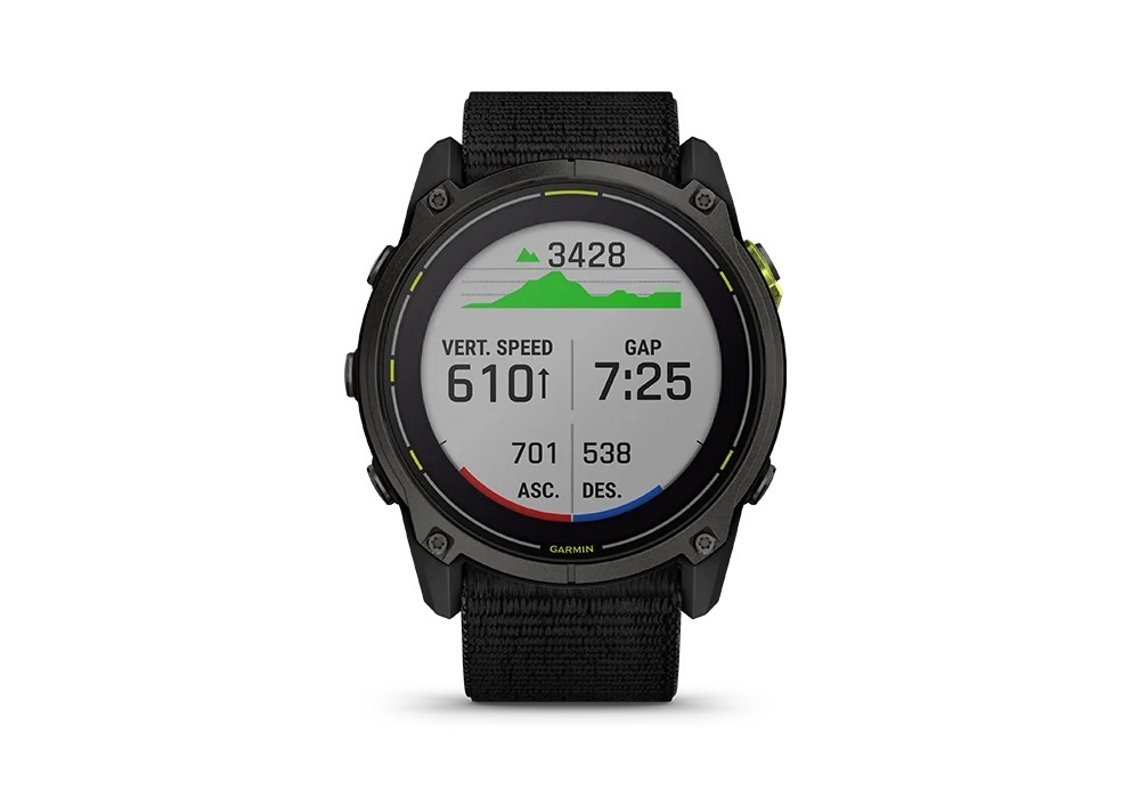 Die Garmin Enduro 3 ist der kleine Bruder der Fenix 8 und verfügt über viele ähnliche Funktionen.