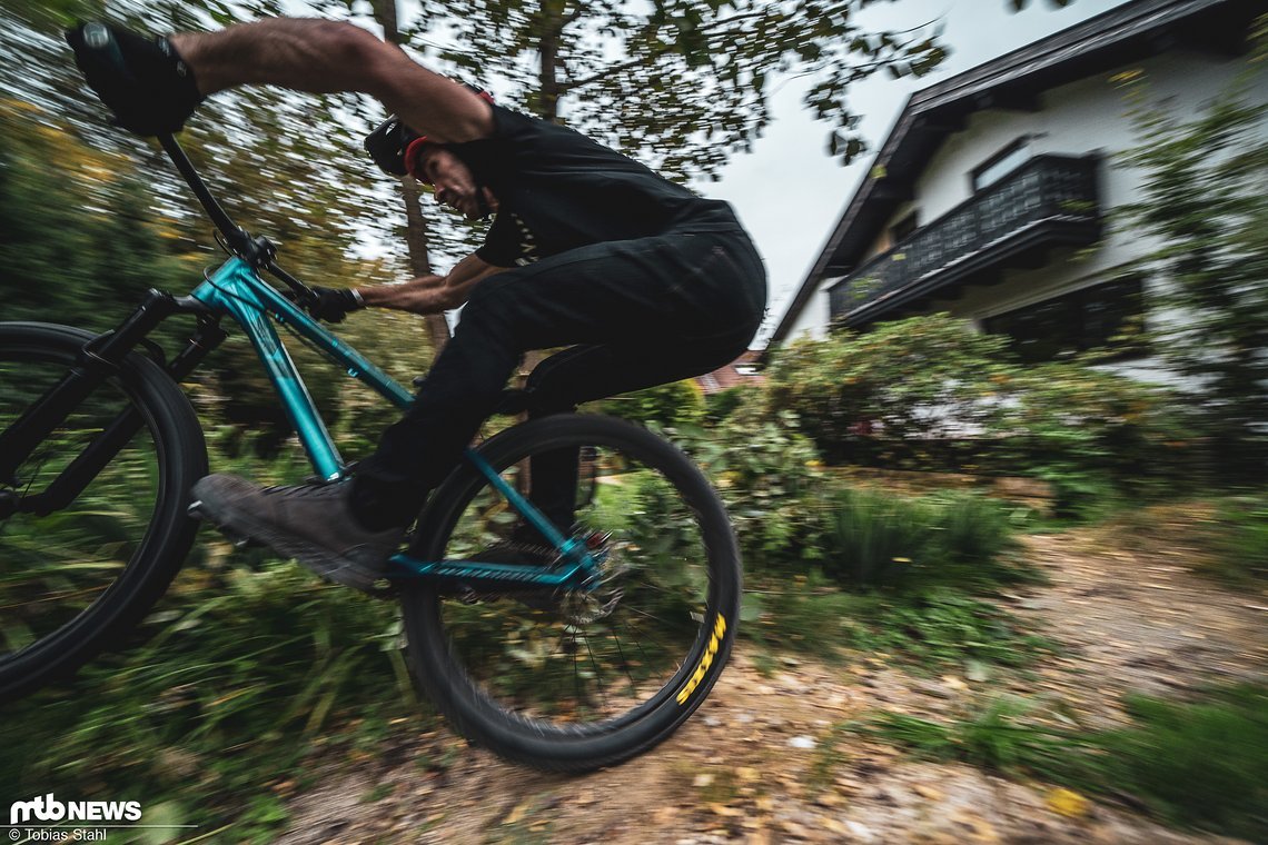 Pumptrack-Fahren ist ein ideales Training für den ganzen Körper.