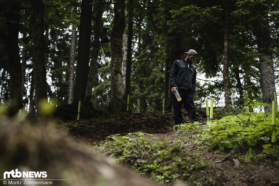 Dakotah Norton ist kein allzu großer Fan der Strecke, auch wenn er die Gegend rund um Les Gets und Morzine liebt