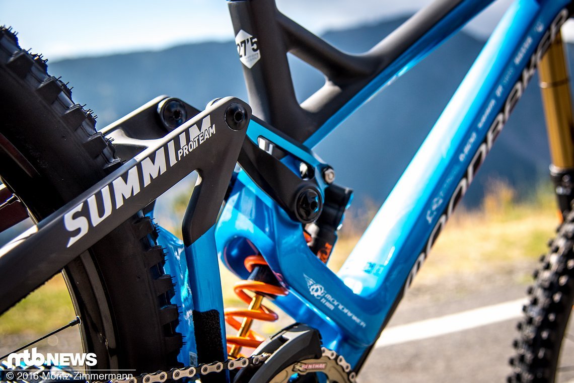 Danny Harts Arbeitsgerät ist das Mondraker Summum Pro Team