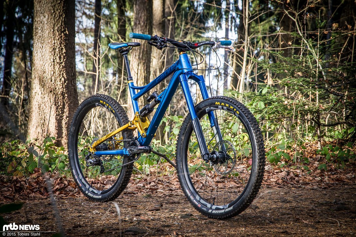 Mein Test-Bike für die 9Point8 Fall Line Sattelstütze ist ein Carver ICB1