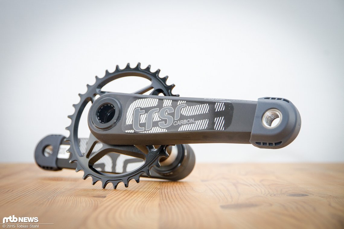 Zum Lieferumfang der e-thirteen TRSr Carbon gehört alles, was man so braucht