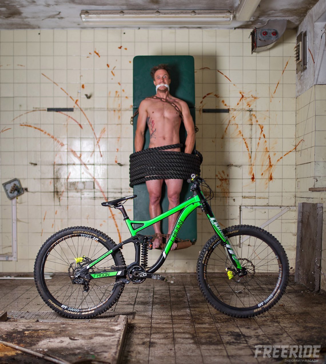 Shooting mit Johannes „Fischi“ Fischbach für einen Bikecheck in der Freeride