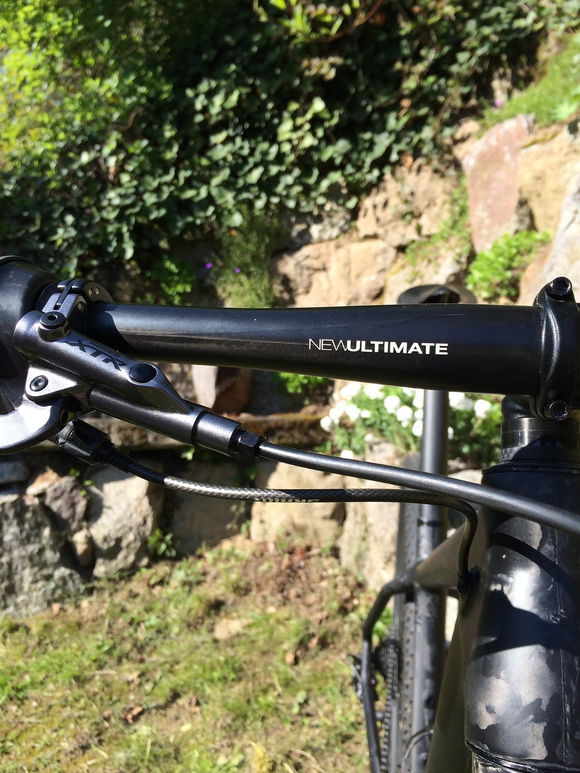 XTR 9000 Bremsen-Gewichtstuning mit Titan Überwurfmutter und Weglassen der Gummi-Abdeckung
