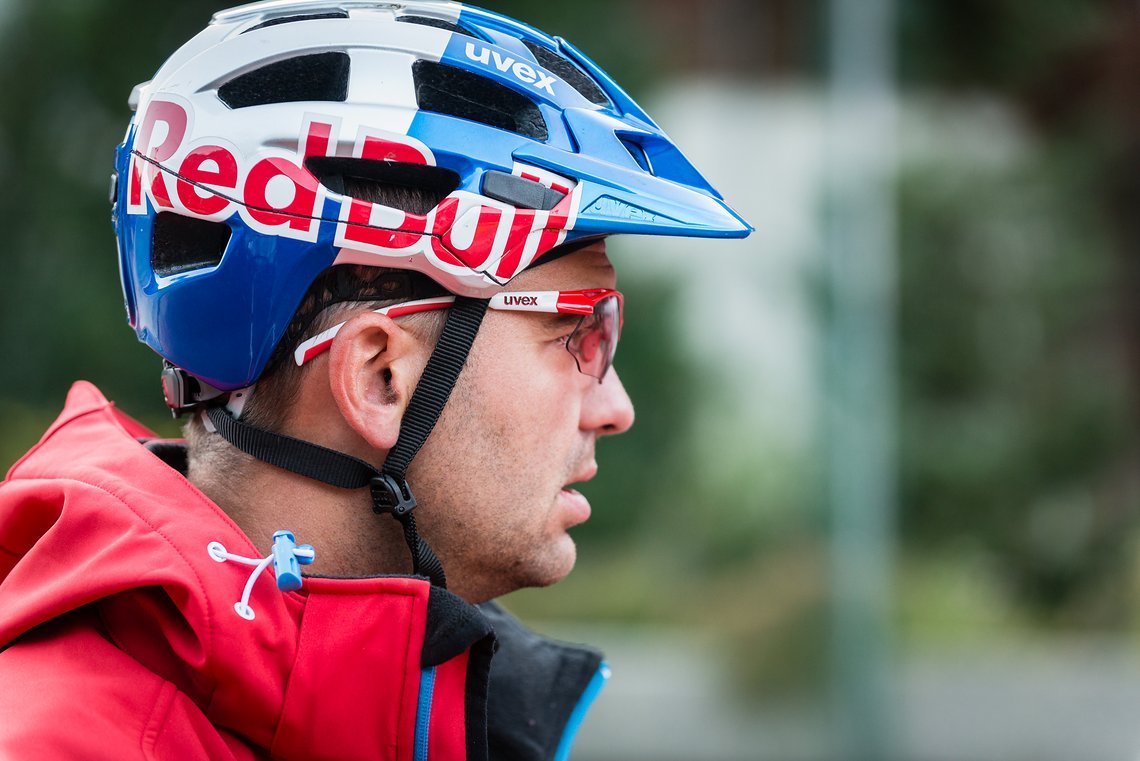 Michal vor dem Start