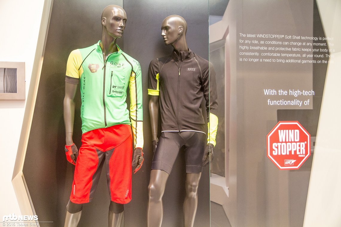 Fast alle GORE Bike Wear Produkte basieren auf Windstopper Technologie, die volle Winddichtigkeit mit hoher Atmungsaktivität kombinieren soll