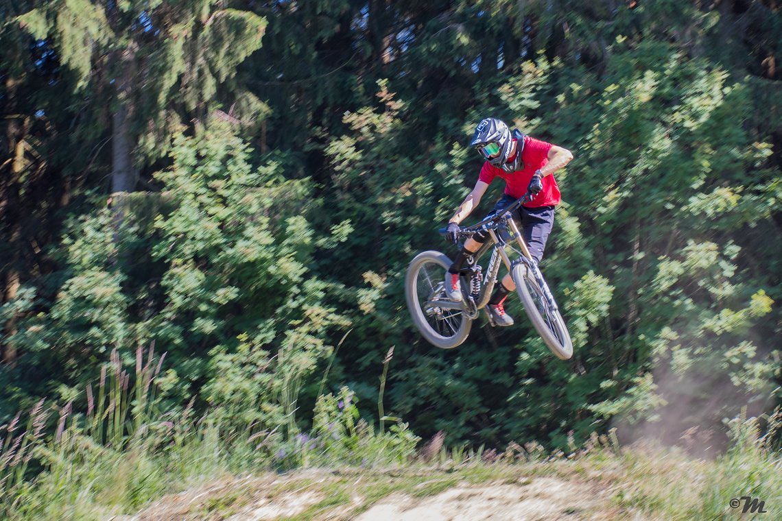 Am meisten Spaß macht der Trail wie immer ...