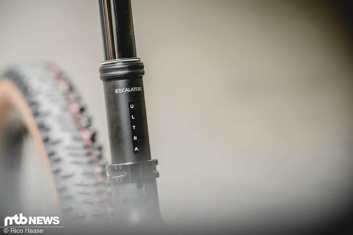 Die Bulls Rumble Escalator Stütze verfügt über 125 mm Hub in Rahmengröße S und über 150 mm in M-XL.