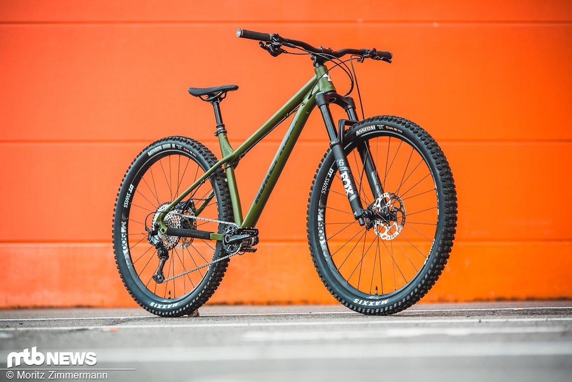 Das Nukeproof Scout 290 soll dank 29"-Laufrädern und 140 mm Federweg perfekt für den Trail-Einsatz gewappnet sein