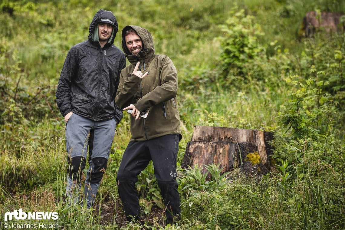 Sam Reynolds und Ben Deakin hatten dennoch Spaß beim Zuschauen.