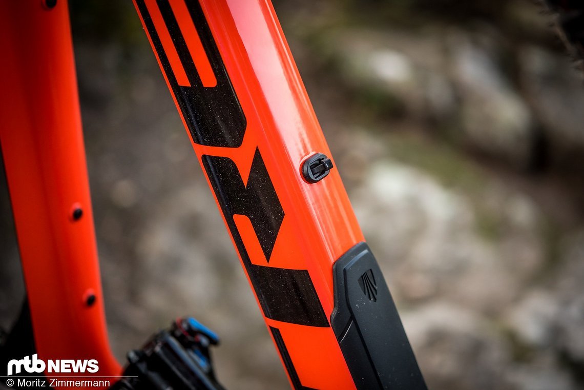 Dank Treks “Control Freak”-Führungssystem ist das Trek Slash 9.8 auf dem Trail absolut leise.