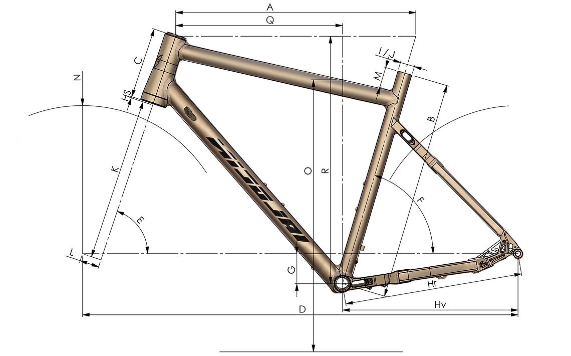 Das Nicolai Argon GX ist in insgesamt sechs Größen von XS bis XXL erhältlich und soll dadurch für Fahrer von 1,55 m bis 2,08 m bestens geeignet sein.