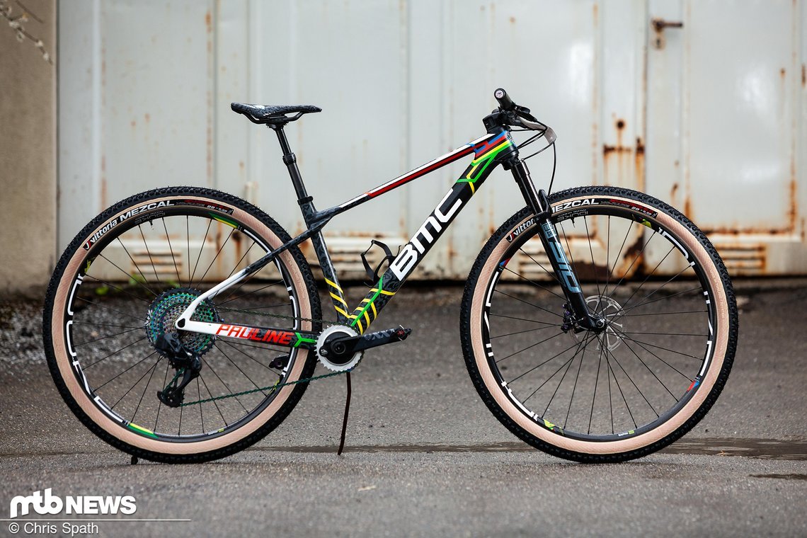 Das Racebike für Albstadt der Weltmeisterin Pauline Ferrand-Prevot