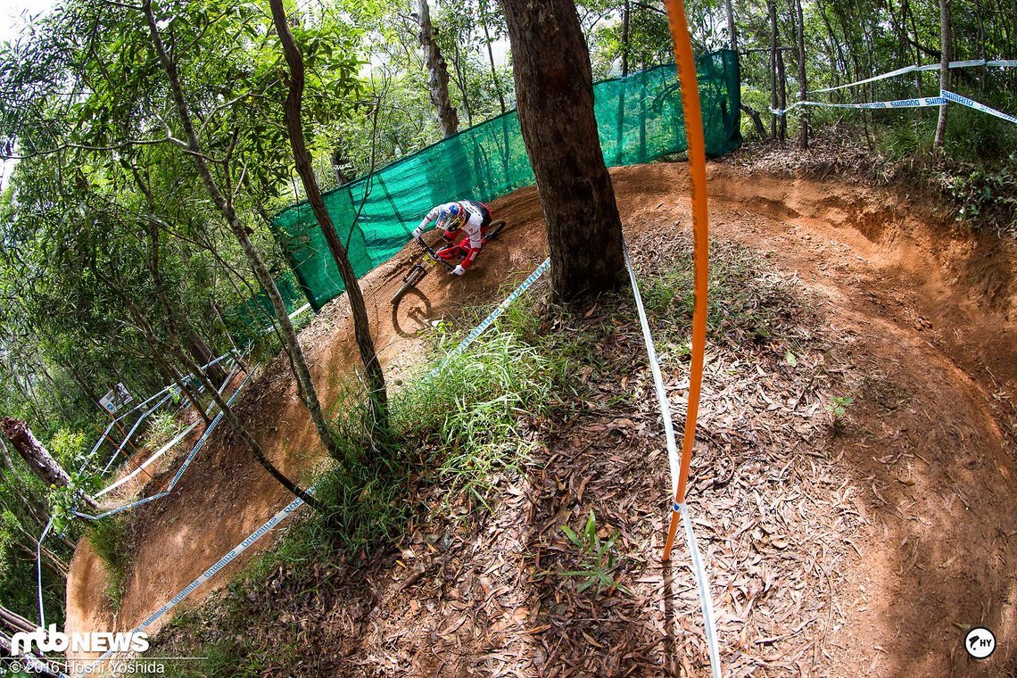 Gee Atherton in den Switchbacks