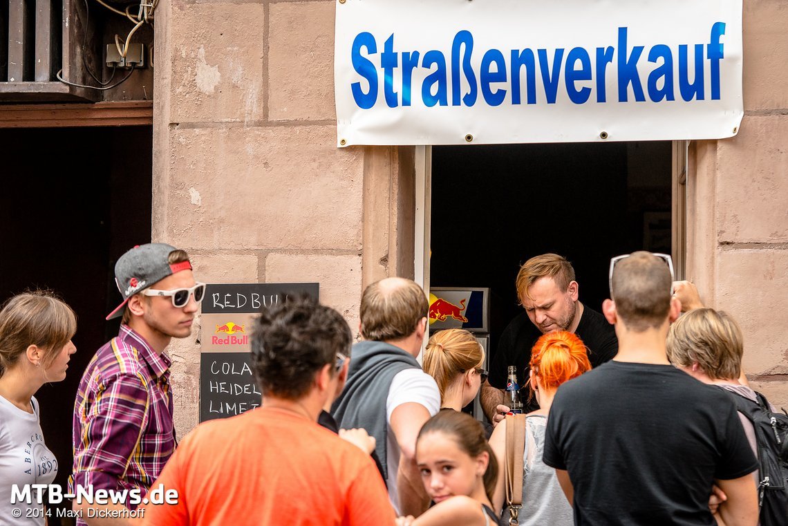 Straßenverkauf