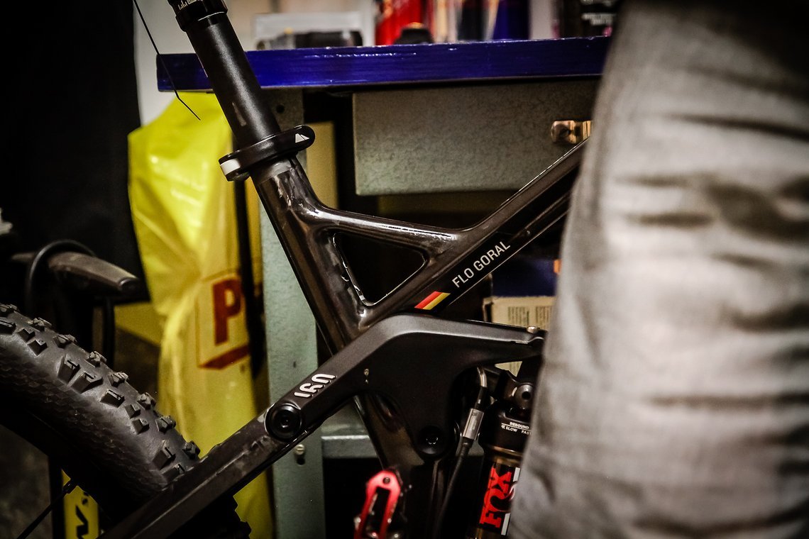 Eines seiner Bikes