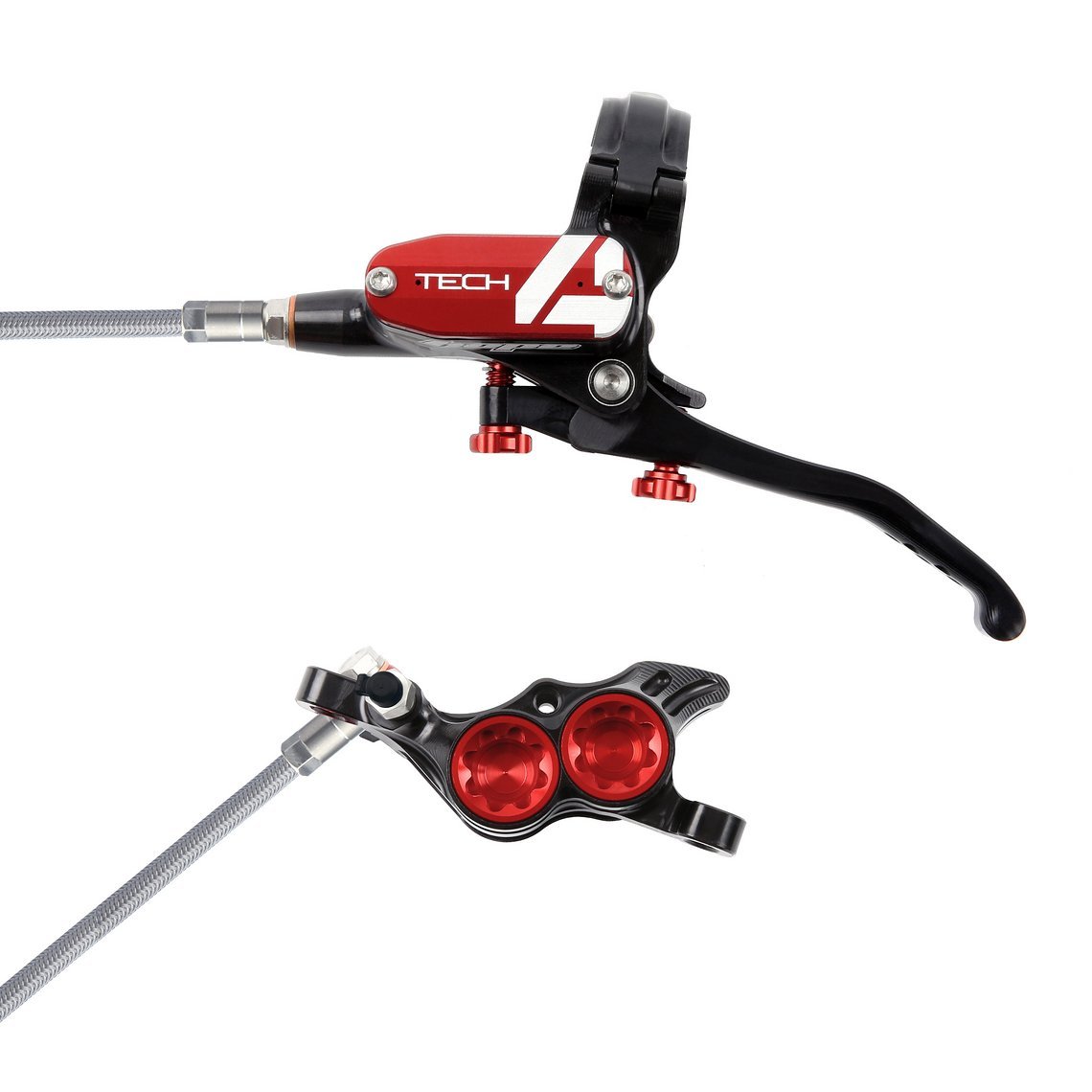 WEB BLACK RED T4 E4 BRAIDED