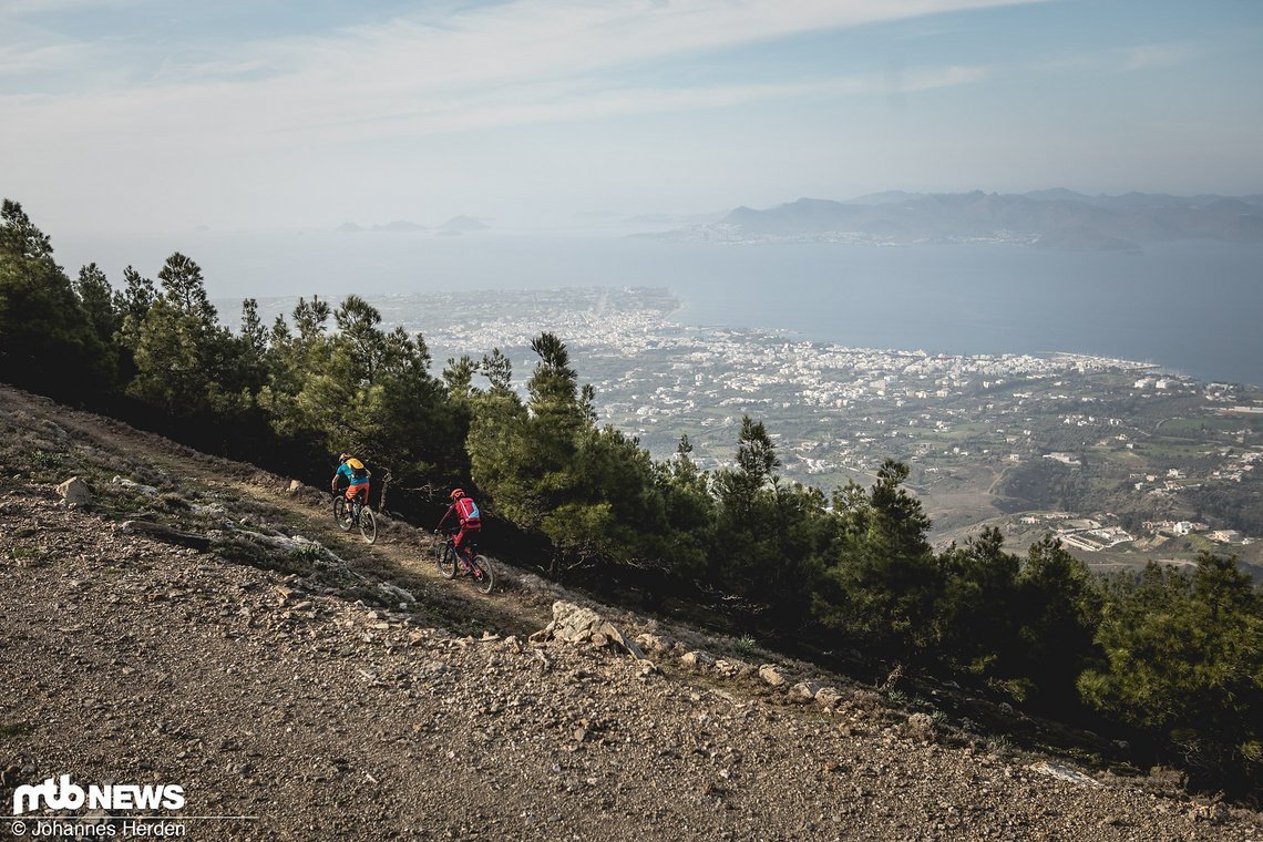 Und los geht's - ab auf den United Nations-Trail
