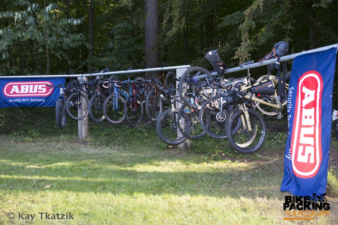 Ein Teil des Fahrradhotels