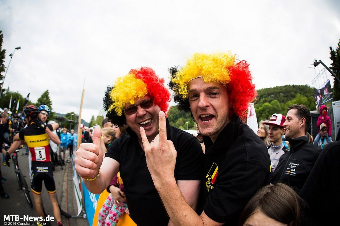 2014. Die belgischen Fanz flippten derzeit völlig aus. Sie feierten den Sieg ihres Landsmanns Fabrice Mels