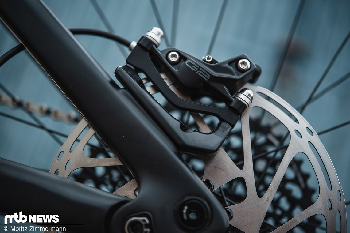 Die SRAM G2-Bremse konnte uns nicht zur Gänze überzeugen