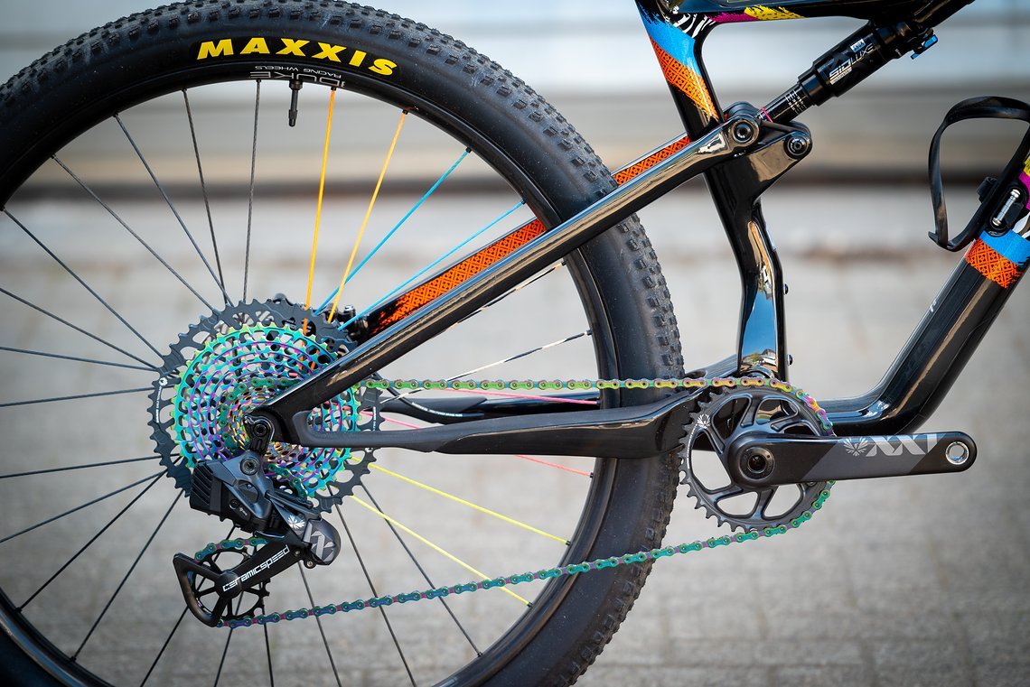 Knackige Schaltvorgänge garantiert die SRAM XX1 AXS