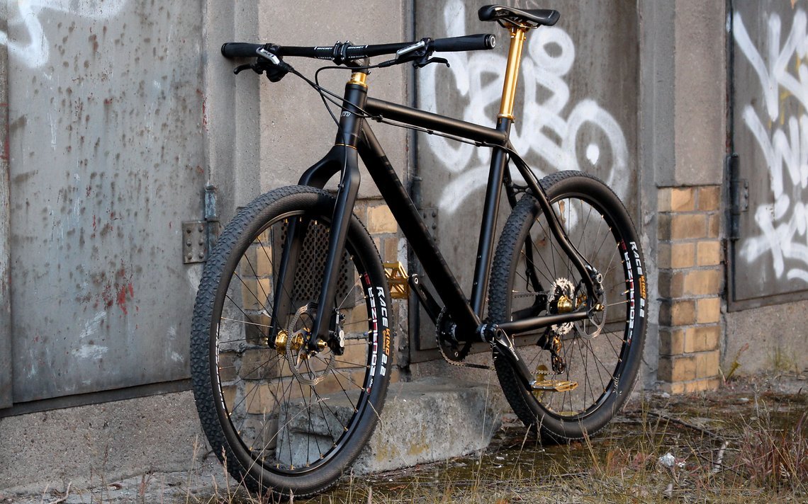 Fertig: Bis auf Details bin ich rundum zufrieden mit Fahrverhalten, Gewicht und Optik meines Bikes