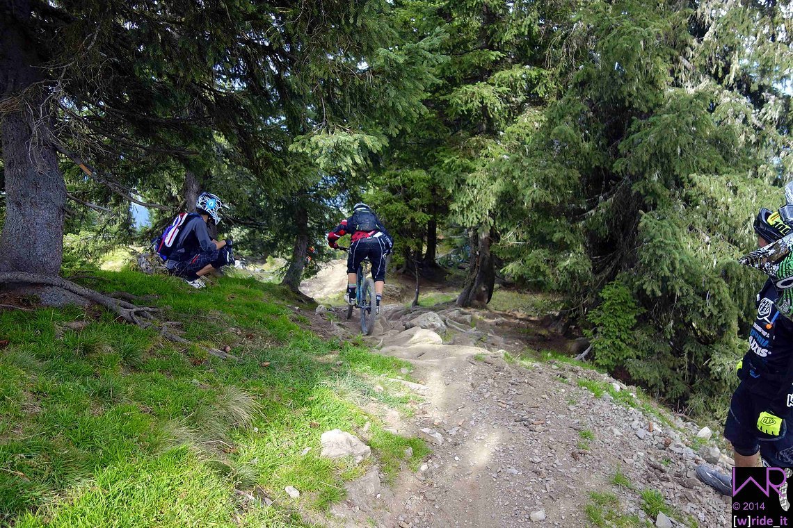 Liniensuche im oberen Teil Stage 4