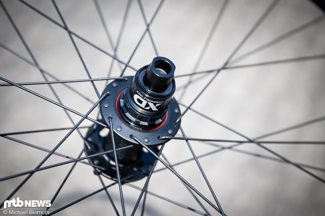 Die Hunt Proven Carbon Enduro H_Core sind in den gängigen drei Freilaufstandards verfügbar …