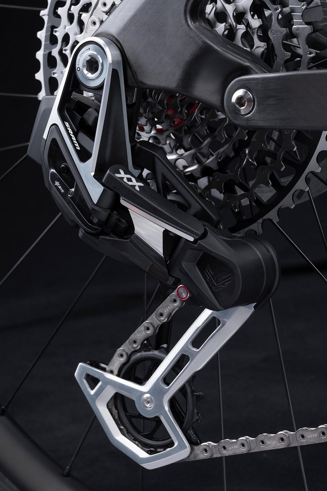 Mit der SRAM XX Transmission gibt's elektronische Schaltungstechnik.