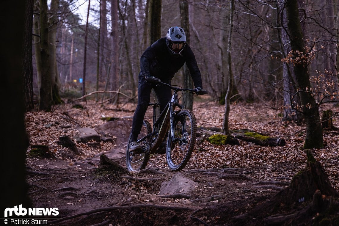 Mehr Grip und Komfort kann dem CushCore Trail attestiert werden.