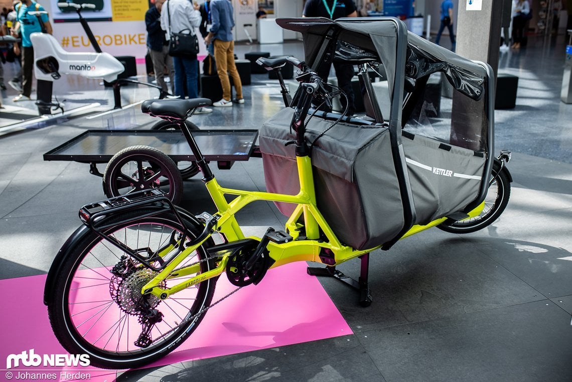 Gold Award für das Kettler Cargoline FS800 E-Cargobike