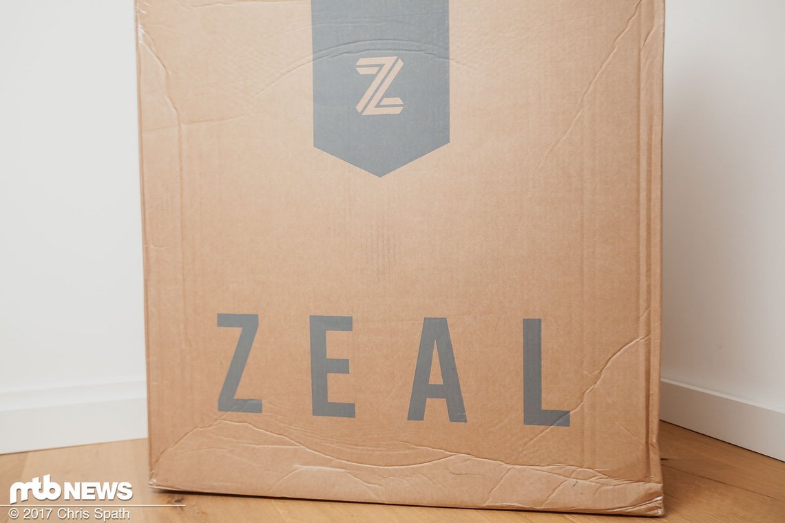 Das Paket ist doch etwas größer, als man es von anderen Laufradsätzen gewohnt ist …