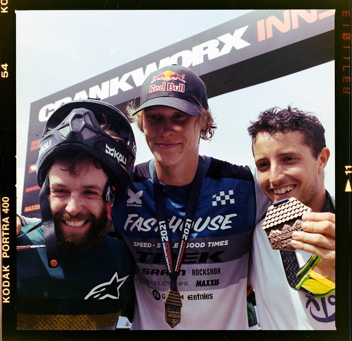 Glückliche Top 3: Nicholi Rogatkin, Emil Johansson, Torquato Testa.