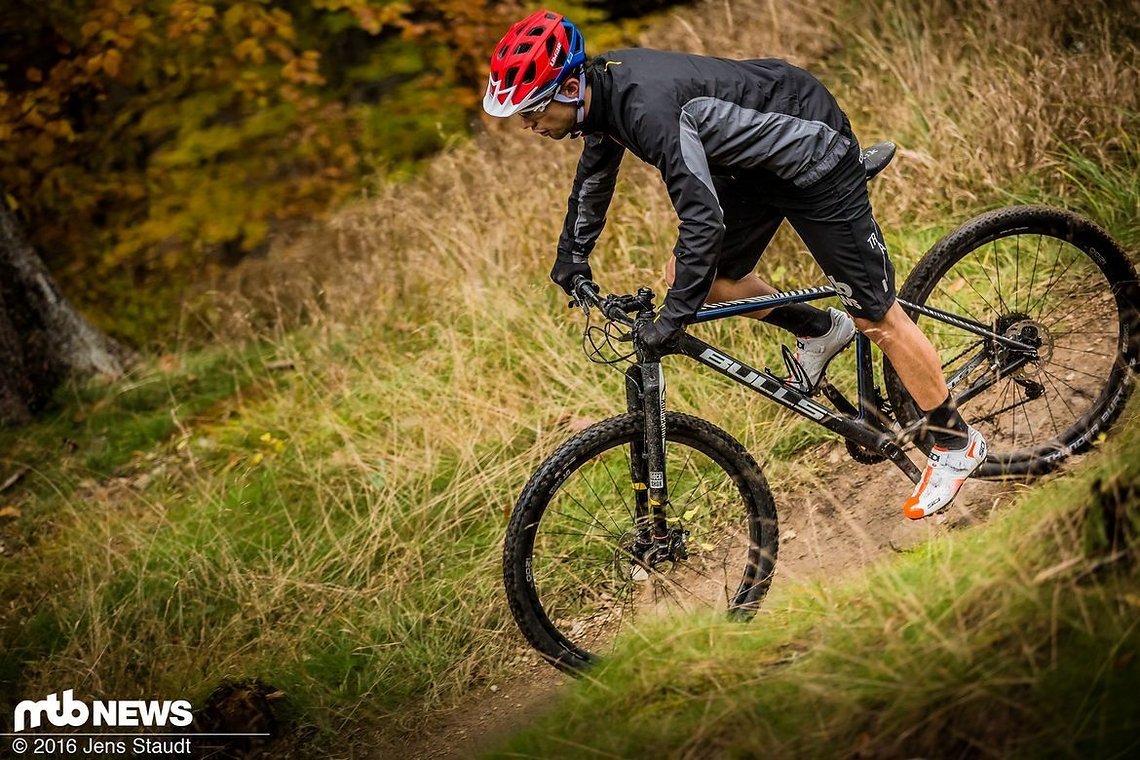 Im Trailpark Nove Mesto pod Smrkem haben wir  die Hardtails über flowige Strecken gejagt.