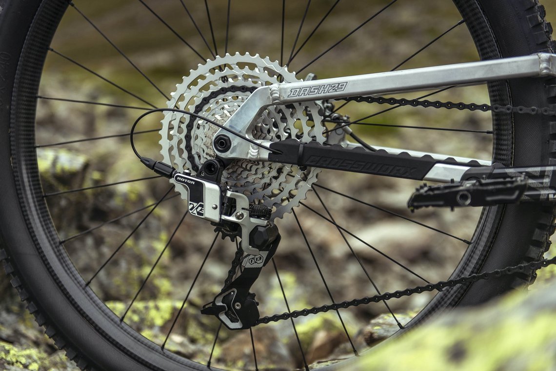 … der extrem seltene Antrieb von Rotor.