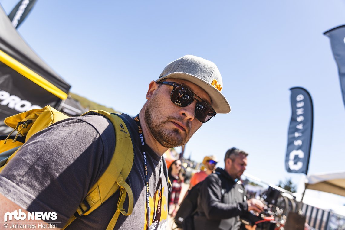 Sandy ist der Vierte im Bunde, der für MTB-News mit auf dem Sea Otter Festival war.