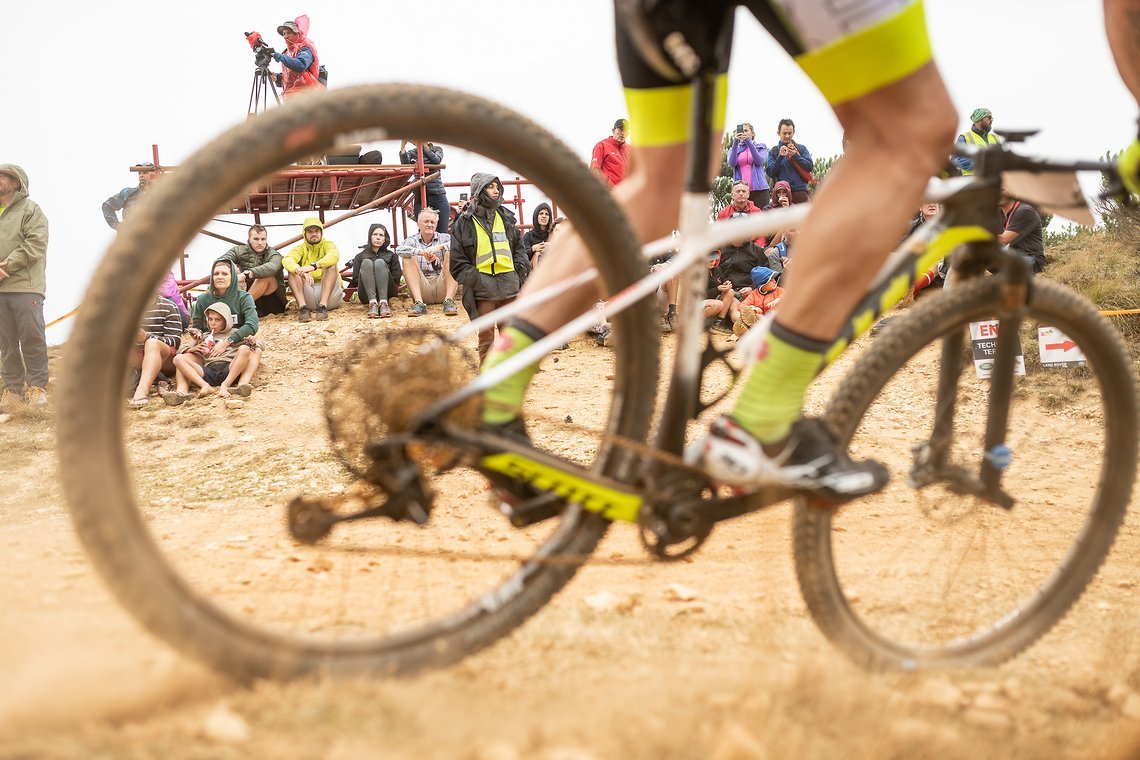 Spectators during the Prologue of the 2019 Absa Cape Epic Mountain Bike stage race held at the University of Cape Town in Cape Town, South Africa on the 17th March 2019.

Photo by Xavier Briel/Cape Epic

PLEASE ENSURE THE APPROPRIATE CREDIT IS GI