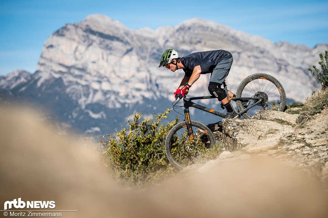 Zu Beginn mussten wir uns etwas daran gewöhnen, mit den Time-Pedalen deutlich schmaler als sonst zu stehen