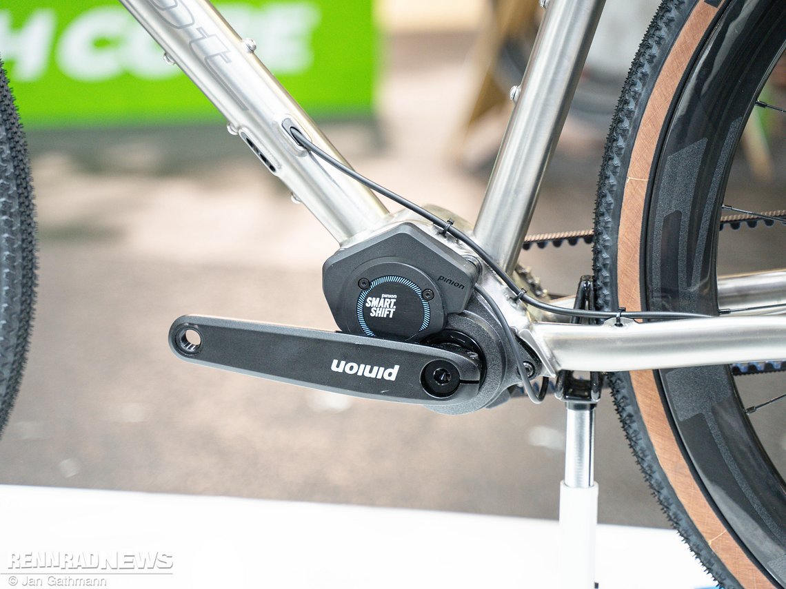 Pinion Smart.Shift vereint die Vorzüge des Getriebes mit den Vorteilen des elektrischen Schaltens.